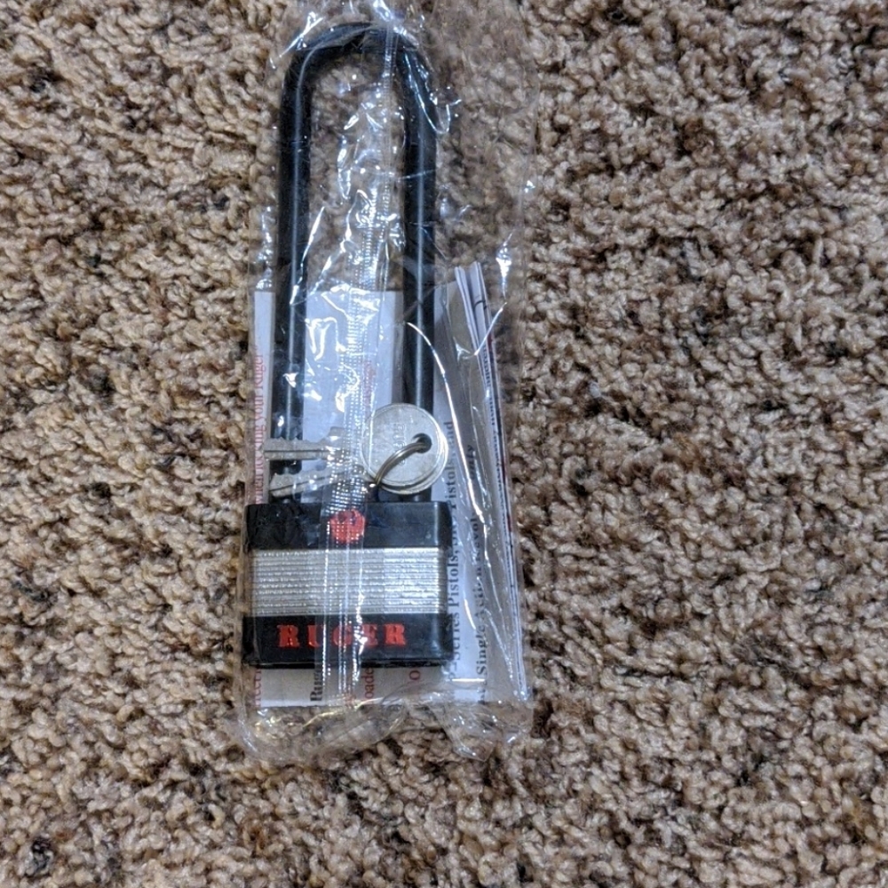 Ruger trigger lock never opened